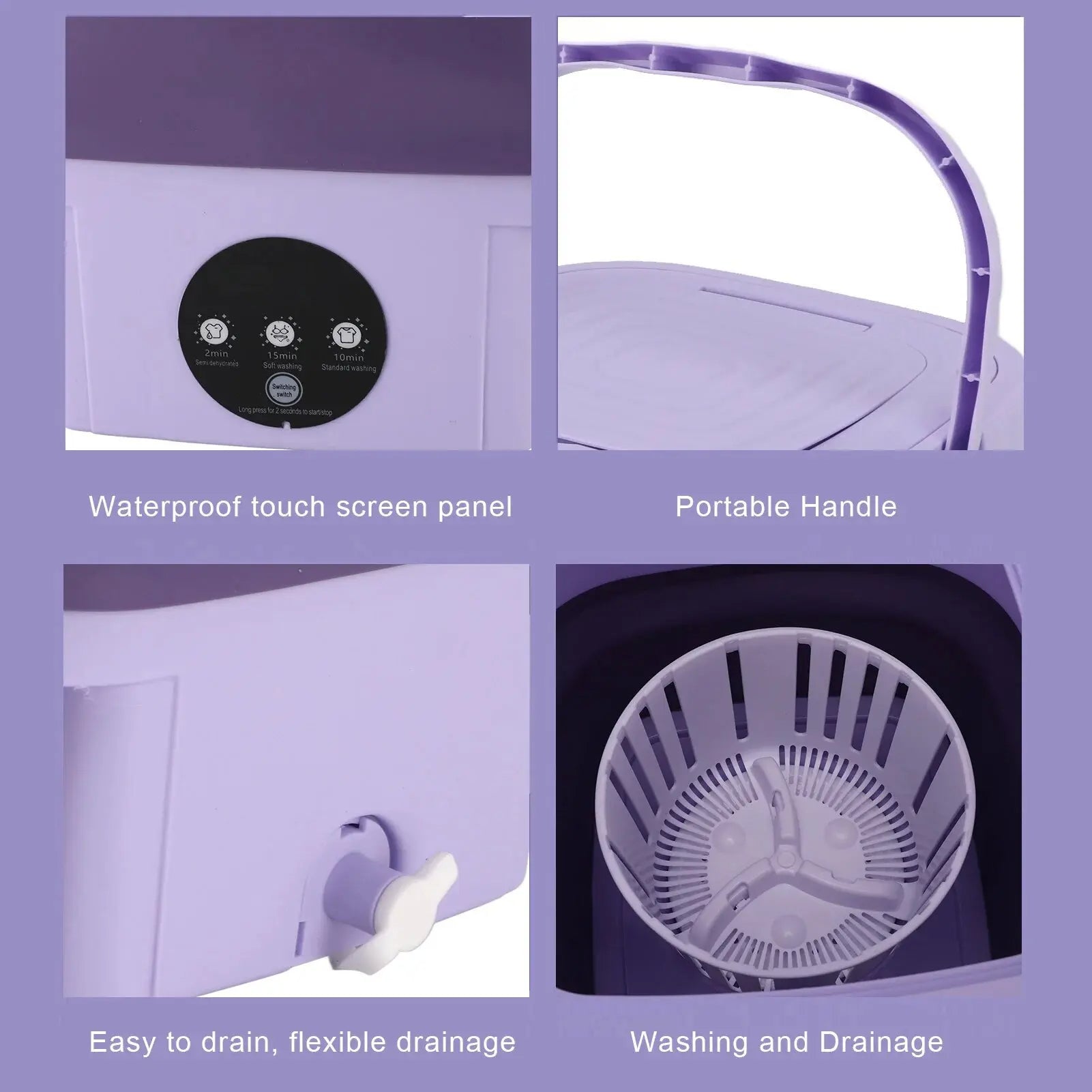 Mini-Portable Washing Machine